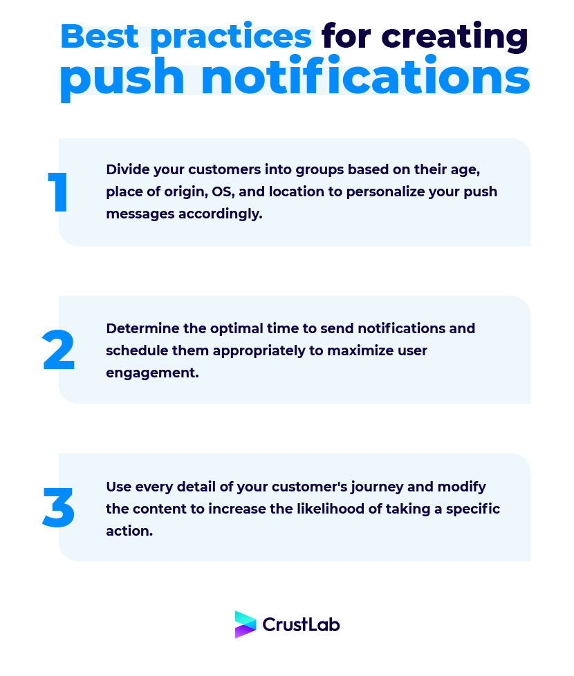 benefits of push notifications graphic